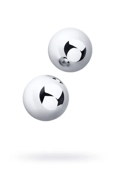 Вагинальные шарики  TOYFA Metall, металл, серебристые, Ø 3,5 см, 355 гр