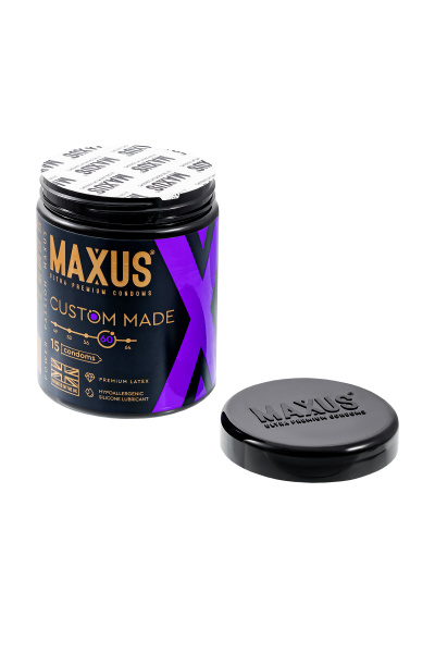 Презервативы Maxus Custom Made 60 гладкие X-Edition, 15 шт