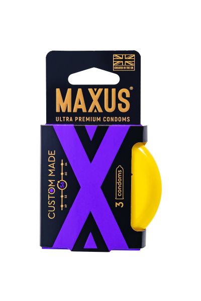 Презервативы Maxus Custom Made 56 гладкие X-Edition, 3 шт